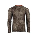 First Lite Men's Wick Quarter Zip Base Layer Shirt First Lite Darkwater 3XL - First Lite