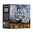Federal Premium Texas Dove 1300 12 Gauge Ammo 2-3/4" #7-1/2 Lead Shot 1-1/8 oz Box of 25 - Federal