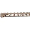 Geissele Super Modular MK14 AR-15 M-LOK Handguard 15" Desert Dirt - Geissele Automatics