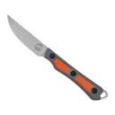 White River Knives Shoal Fixed Blade Knife 2.75" Drop Point CPM MagnaCut Satin Blade G-10 Handle Gray/Orange - White River Knives