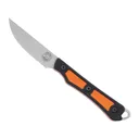 White River Knives Shoal Fixed Blade Knife 2.75" Drop Point CPM MagnaCut Satin Blade G-10 Handle Black/Orange - White River Knives