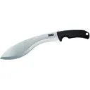 SOG Tellus Machete 10" Kukri 7Cr13 Satin Blade Glass Reinforced Nylon (GRN) Handle Black - Sog