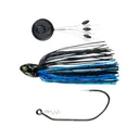 6th Sense Line Through Swim Jig Black and Blue 1/4 oz - 6Th Sense