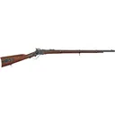 Pedersoli 1874 Sharps Infantry Single Shot Rifle 45-70 Government 30" Blued Barrel Case Colored Frame Walnut Straight Grip Stock - Pedersoli