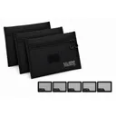 MidwayUSA Range Bag Pistol Case Black 3PK with Label Patches - Midwayusa