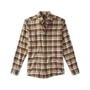 Orvis Men's Flat Creek Tech Flannel Shirt Mushroom XL - Orvis