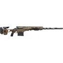 Horizon Firearms Vena-Bull Bolt Action Rifle 375 CheyTac 30" Fluted Black Chrome Threaded Barrel Black Frame Burnt Bronze Folding Stock - Horizon Firearms