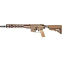 Geissele Super Duty Mod1-A Semi Automatic Rifle 5.56x45mm NATO 13.9" Black Threaded Barrel Desert Dirt Frame Desert Dirt Pistol Grip - Geissele