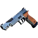 Steyr ATC Rock 9mm Luger Pistol 6" Barrel 18+1 Round Stainless Slide Orange Grip Stainless Frame - Steyr Mannlicher