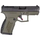 Derya DY9Z 9mm Luger Pistol 3.5" Barrel 15+1 Round Melonite Slide Olive Drab Grip Olive Drab Frame - Derya
