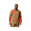 Columbia Men's Sharptail Field Long Sleeve Shirt Sahara/Tangy Orange XL - Columbia
