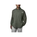 Columbia Men's PFG Tamiami II Long Sleeve Shirt Cypress XL - Columbia