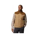 Columbia Men's Saddle Point Vest Sahara/Walnut Medium - Columbia