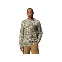 Columbia Men's Sharptail Long Sleeve Crew Neck T Shirt Dark Stone Deltawoods 2XL - Columbia