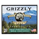 Grizzly Cartridge Bear Load 357 Magnum Ammo 210 Grain Full Metal Jacket Box of 20 - Grizzly Cartridge