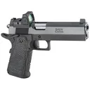 Les Baer Custom 1911 HiCap 9mm Luger Pistol 5" Barrel 19+1 Round Blued Slide Black Grip Black Frame Trijicon RMR - Les Baer Custom