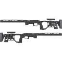 Kinetic Research Group Whiskey-3 Pro Folding Chassis Remington 700 SA Right Hand Black - Kinetic Research Group