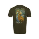 Leupold Men's Ram Magazine Short Sleeve Crew Neck T Shirt Dark Olive Medium - Leupold