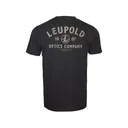 Leupold Men's 1907 Stacked Short Sleeve Crew Neck T Shirt Charcoal Large - Leupold