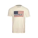 Leupold Men's Flag Short Sleeve Crew Neck T Shirt Natural Medium - Leupold
