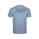 Leupold Men's Optics Rope Script Short Sleeve Crew Neck T Shirt Light Blue Heather XL - Leupold