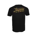 Leupold Men's Optics Rope Script Short Sleeve Crew Neck T Shirt Black Large - Leupold