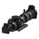 Arken Optics EP8-18 Rifle Scope 34mm Tube 1-8x 28mm Illuminated KL GRID Reticle Matte Black with Rigid Precision 1-Piece Mount - Arken Optics