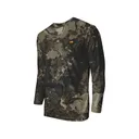 Muddy Outdoors Men's TRX Performance Long Sleeve Crew Neck Shirt Veil Canyon Gray Medium - Muddy Outdoors