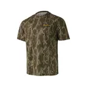 Muddy Outdoors Men's MTX Short Sleeve Crew Neck T Shirt Mossy Oak Bottomland Medium - Muddy Outdoors