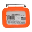 Pete Rickards Hunting License Holder Single Orange - Pete Rickard