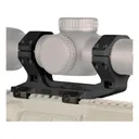 Reptilia AUS 1-Piece Cantilever Picatinny Scope Mount 30mm Rings 1.93" Height Black - Reptilia