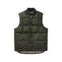 Filson Men's Heritage Cotton Down Vest Beluga Large - Filson
