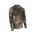 Muddy Outdoors Men's MTX Long Sleeve Crew Neck Shirt Veil Canyon Gray Medium - Muddy Outdoors