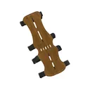 October Mountain 4 Strap Vented Arm Guard - October Mountain