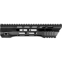 JE Machine Free Float Clamp On AR-15 M-LOK Quadrail Handguard 10" Black - Je Machine