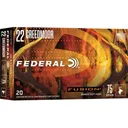 Federal Fusion 22 Creedmoor Ammo 75 Grain Bonded Jacketed Soft Point Box of 20 - Federal Premium