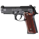 Hogue Hardwood Grip for Beretta 92 GTS, XI Checkered Reinforced Rosewood - Hogue
