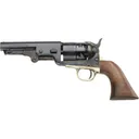 Pietta 1851 Sheriff Black Powder Revolver 44 Caliber 4.78" Blued Barrel Case Hardened Frame Walnut Grip - Pietta
