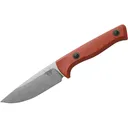 Benchmade Hunt Slipridge Fixed Blade Knife 3.7" Drop Point CPM MagnaCut Satin Blade G-10 Handle Rust Orange - Benchmade