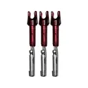 Barnett Hyperflite Lighted Crossbow Nock Red 3 PK - Barnett