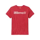 Benelli Men's Victory Crew Neck T Shirt Red 2XL - Benelli