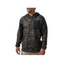 Burlebo Men's Blaze Tech Quarter Zip Hoodie Bendita Camo 2XL - Burlebo