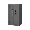 Hornady Mobilis Double Door Fire-Resistant Modular Gun Safe with Vexis Electronic Lock Gray - Hornady