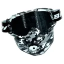 BassMooch Men's M5 Tournament Face Mask Gray Camo One Size Fits Most - Bassmooch
