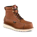 Irish Setter Men's Wingshooter ST 6" Waterproof Non-Metallic Toe Work Boots Leather Brown 10 D - Irish Setter Boots