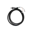 Black Gate DC Armored Power Cable Pigtail 6.5' - Black Gate