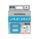 Shimano Aero 8 Braided Fishing Line 10lb 165yd Orange - Shimano Reels