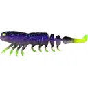 Z-Man Prawn Stars Loose Body Unrigged Creature Plum Chartreuse - Z-Man