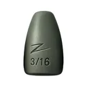Z-Man Forge Flipping Weight 3/16oz Lead/Metal Alloy Green Pumpkin 5Pk - Z-Man