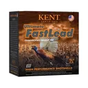 Kent Ultimate Fast Lead 12 Gauge Ammo 2-3/4" #4 Lead Shot 1-3/8 oz Box of 25 - Kent